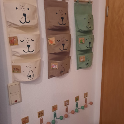 Unsere tolle Garderobe