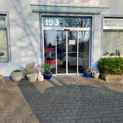 Unser Eingang